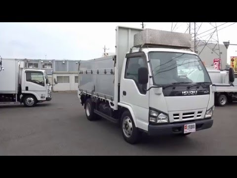 アルミブロック 4トン積み 2段あおり パワーゲート付 標準幅