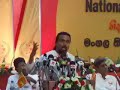 Wimal Weerawansa ad. National Freedom Front Convention.