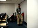 Vipin Vinayan Moonwalking