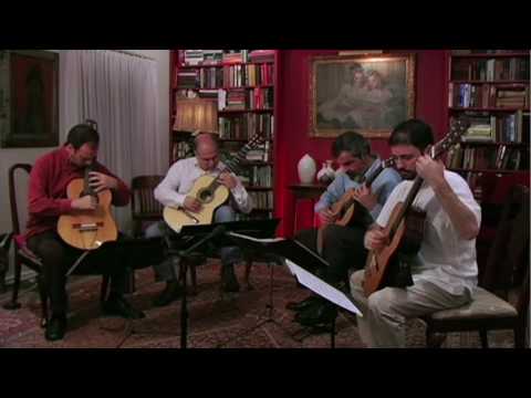 guitarquartet - The Brazilian Guitar Quartet performs El Albaicin from Suite: Iberia by Albeniz. This arrangement can be found on the album