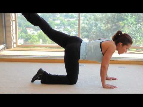 how to perform donkey kicks