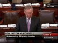 McConnell Criticizes Obama\ McConnell Criticizes Obama\