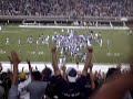 Pirate players salute student section.......................