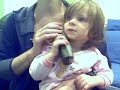 Stefania On The Phone at 16 months Stefania On The Phone at 16 months