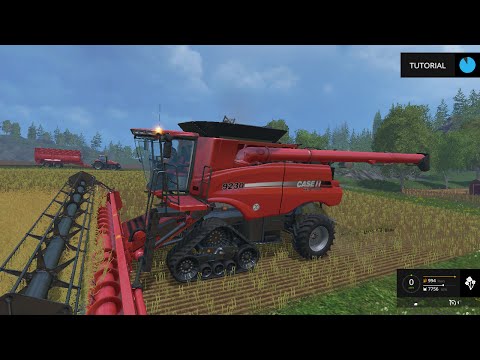how to harvest canola in farming simulator 2015