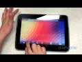 Hele korte Google Nexus 10 demo
