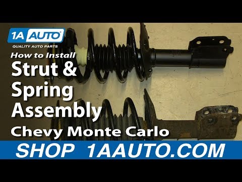 How To Install Replace Front Strut and Spring Assembly  2000-07 Chevy Monte Carlo