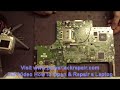Laptop DC Power Jack Repair DVD Tutorial Open a Laptop