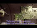 Laptop DC Power Jack Repair DVD Tutorial Open a Laptop