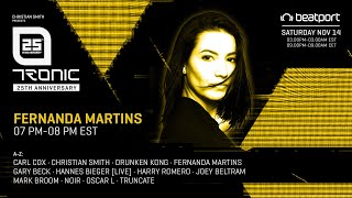 Fernanda Martins - Live @ Tronic 25th Virtual Anniversary, Autumn 2020
