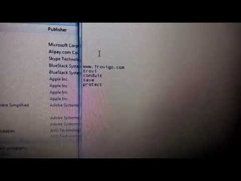 how to remove trovi search