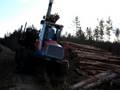 Valmet 860.1 avlasstning massaved