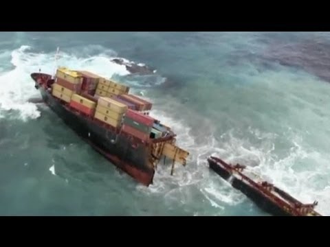 YouTube Video - Nuova Zelanda - Nave Rena (fonte: euronews.net)