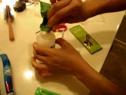 how to dye black hair brown
