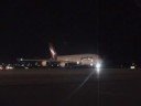 Qantas A380 - Taxiing to 23 - Adelaide intl. Airport