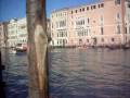 VENEZIA,IO MENTRE ATTRAVERSO IL CANAL GRANDE IN GONDOLA 05/01/2009 VENICE ITALY. By Michel.