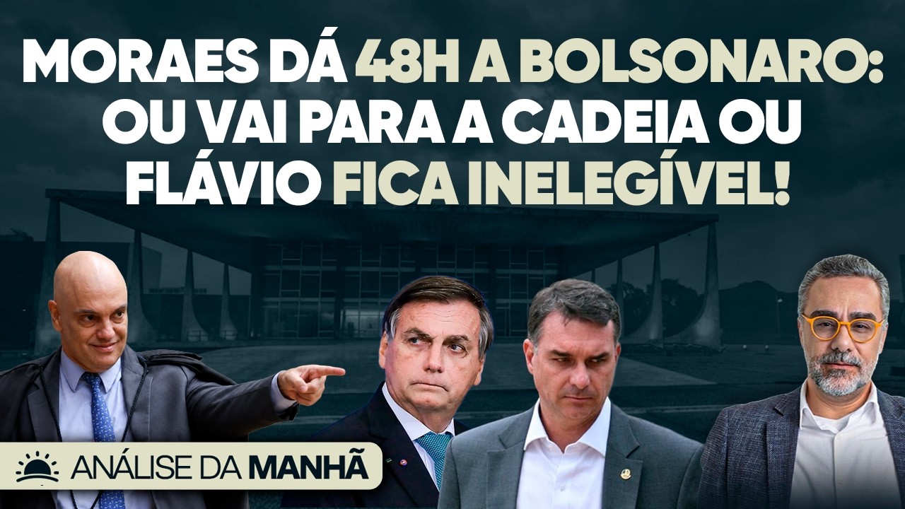 🚨 Moraes Já Tem a Punição Pronta Contra Jair e Flávio Por Vídeo de IA
