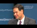 Senator Rubio's Vice Presidential Freudian Slip