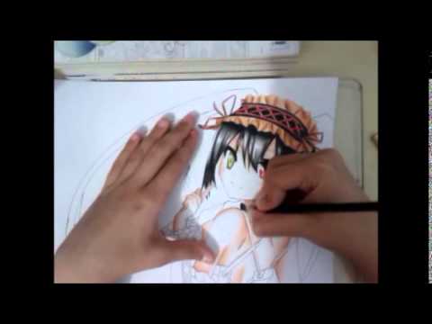 how to draw kurumi tokisaki