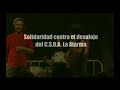 Solidaridad contra el desalojo del CSOA La Alarma