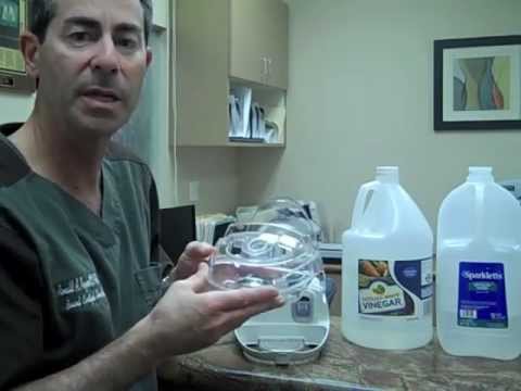 how to properly clean a cpap machine