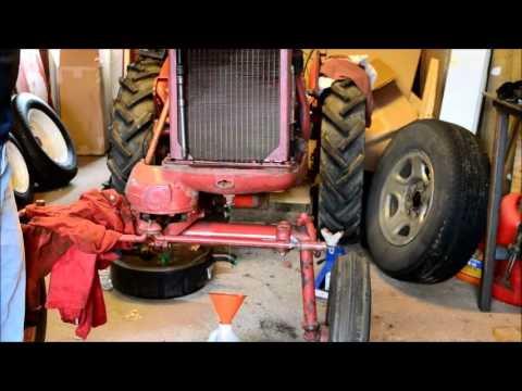 how to remove farmall m radiator