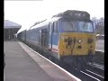 class 50 50001 14.22 Exeter-Waterloo 8.4.91
