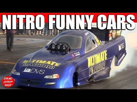2012 Funny Cars Under the Stars Mike Smith & Dale Creasy Jr. Nitro Funny Car Drag Racing