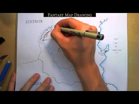 how to draw maps for d&d