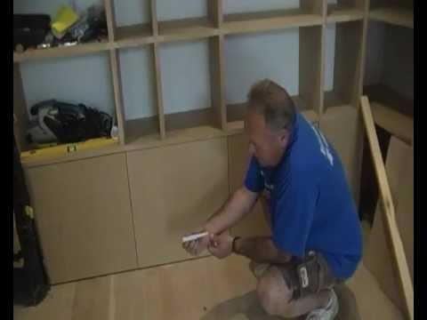 how to fit ikea door handles