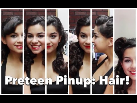 how to easy vintage hairstyles