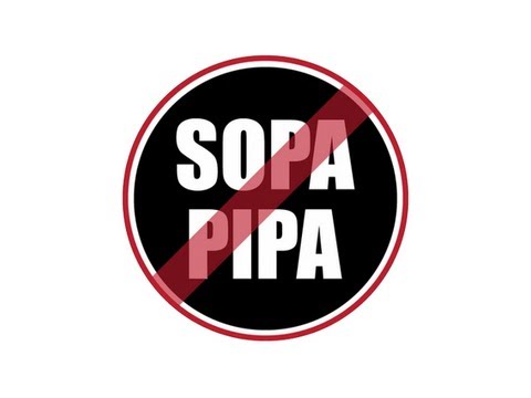 SOPA PIPA - Info: http://en.wikipedia.org/wiki/Stop_Online_Piracy_Act http://money.cnn.com/2012/01/17/technology/sopa_explained/?iid=HP_Highlight&hpt=us_c1 http://www.pc...