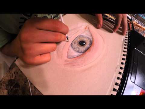 how to draw hyper realistic eyes