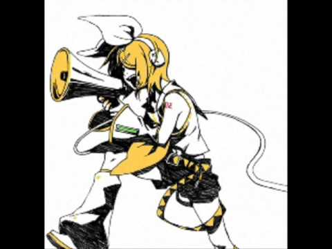 Rin Kagamine  is War REMIX + Romaji and 英語 Lyrics