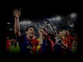 2009 uefa final barcelona vs. manchester 2-0 full highlights hq from rome on 5-27-09 just made this video for all the people who want to see highlights epic highlight video with the song right here right now by fatboy slim e'teo 10' messi 70' messi will be the future fifa player of the year after his amazing header in the final.