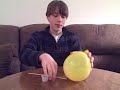 If you're bored: Ep. 21; Balloon shishkabob