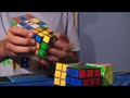 10 rubiks cubes in a row  3:52 