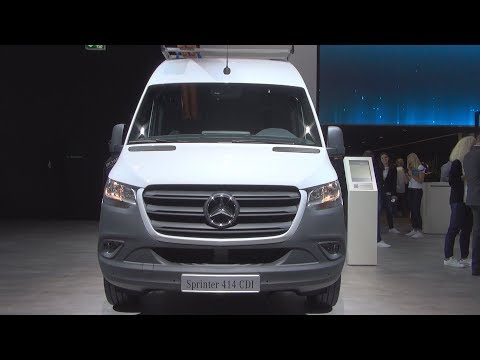 Mercedes-Benz Sprinter 414 CDI Panel Van (2019) Exterior and Interior