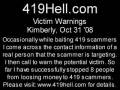 videos de Victim Warnings Kimberly Oct 31 08