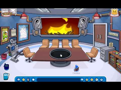 sala secreta de clubpenguin epf agentes