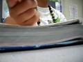 bored in class. LMAO.