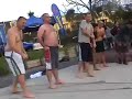 Mid winter swim
