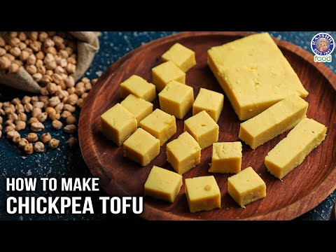 How to Make Chickpea Tofu Recipe at Home | Super Breakfast/Evening Snack Veg Chickpea Tofu | Bhumika