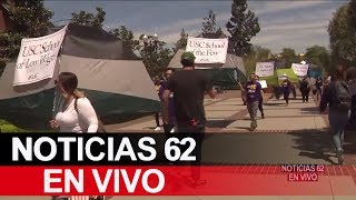 Protesta en U.S.C. – Noticias 62. - Thumbnail