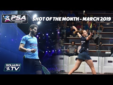 Squash: Shot of the Month - March 2019 - The Contenders