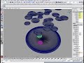 Maya dynamics: coins in the plate Maya dynamics: coins in the plate