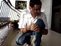 Tirando �gua de c�co
