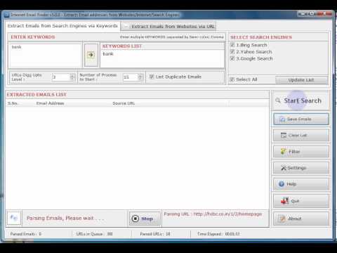 how to collect email ids