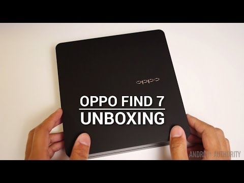 Oppo Find 7/7a Unboxing and First Impressions