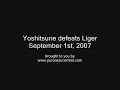 Yoshitsune Vs Jushin "Thunder" Liger